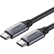 Ugreen USB 3.1 Type-C to Type-C Data ve Şarj Kablosu 1 Metre