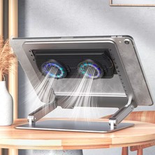 Memo DP01 Çift Fanlı Dizüstü Bilgisayar Laptop Soğutucu Stand