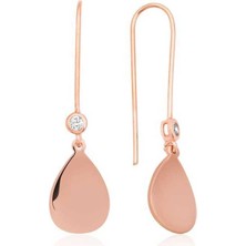 Gumush Gümüş Sallantılı Damla Küpe