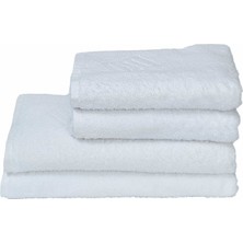 Karaca Home Blanco Beyaz 4'lü Hamam Seti