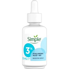 Simple Booster Serum %3 Hyaluronic Acid + B5 Vitamini Derinlemesine Nemlendirme 30 ml