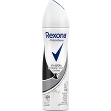 Rexona  Anti-Perspirant Sprey Deodorant Kadın Invisible Black White Ter Kokusuna Karşı  150 ML
