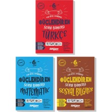 Ankara Yayıncılık 6.Sınıf  Türkçe Matematik Sosyal Güçlendiren Soru Bankası Seti 2024 3 Kitap