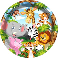 Parti Adresi Safari Tabak 23CM