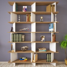 Kalender Dekor AZURE-150 Raflı Kitaplık AZR02