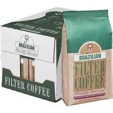 Kurukahveci Mehmet Efendi  Brazilian Filtre Kahve 250 gr x 12 Adet