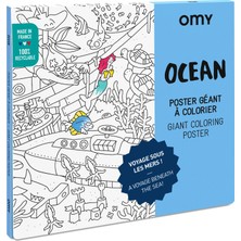 Omy - Dev Boyama Posteri Ocean