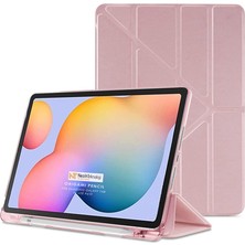 Nezih Case Samsung Tab A8 10.5 SM-X200 / SM-X205 Uyku Modlu Origami Kalem Bölmeli Pu Deri Kılıf