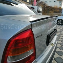 ŞüsCarOto Aksesuar Opel Astra G 1998-2004 Bagaj Üstü Spoiler Bagaj Çıtası Piano Black Parlak Siyah