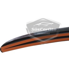 ŞüsCarOto Aksesuar Vw Jetta Mk5 2005-2010 Bagaj Üstü Spoiler Çıtası Piano Black Parlak Siyah