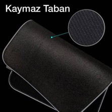 Coofbe Rgb Işıklı Mouse Pad, 14 Işık Modlu Kaymaz Tabanlı Kauçuk Kumaş Mouse Pad 300*250*4MM