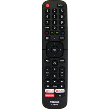 Huayu Toshıba CT-95010 Uyumlu  Tuş  Vıdeo Ses Komutlu Lcd-Led Tv Kumanda