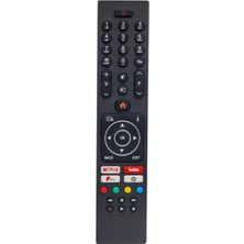 JVC Netflıx-Youtube-Play Tuşlu Lcd-Led Tv Kumanda (RC43137-30101403) Yazısız Kumandastore