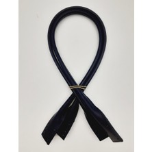 Angel Çanta Aksesuar  Deri Pelikan Model Çanta Sapı Lacivert Renk