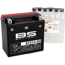 BS Battery Vespa Gtv 300 BTX14- Motosiklet Aküsü