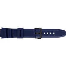 Ezgi Elektronik Casio Için SGW-300 400 500 AE1200 1300 Lacivert Muadil Silikon Kordonu Kayışı