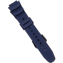 Ezgi Elektronik Casio Için SGW-300 400 500 AE1200 1300 Lacivert Muadil Silikon Kordonu Kayışı
