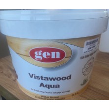 Gen Vistawood Aqua Su Bazlı Dış Cephe Verniği