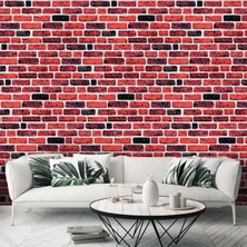 Pan Dekor 5 Adet (2,5m2) x Tuğla Desenli 3 Boyutlu Renkli Strafor Köpük Duvar Kaplama Paneli (BR-539)
