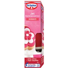 Dr. Oetker Jel Renklendirici Kırmızı 10 gr x 6 Adet