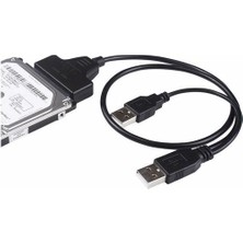 Maxgo 2.5 Inç Sata HDD Kablosu Hard Disk SSD HDD To USB Laptop Serial Ata Baglantı Harddisk 2.0 Mg-21-1-3