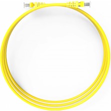 Inca ICAT6-01TS 1m CAT6 Sarı Kablo