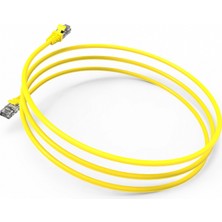 Inca ICAT6-01TS 1m CAT6 Sarı Kablo