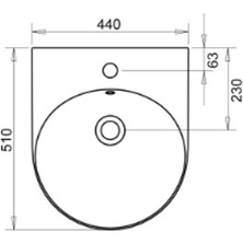 Turavit Igloo Monoblok Lavabo