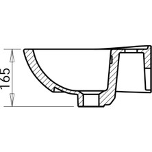 Turavit Oval Lavabo 40×50