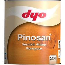 Dyo Pinosan Vernikli Ahşap Kor. 0,75 Lt K. Koyu Meşe