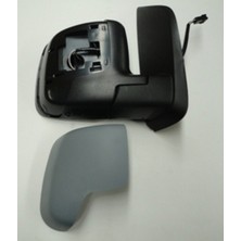 TŞT 2008 - 2017 Peugeot Bipper Kapı Aynası Sağ Gri Kapaklı Elektrikli - Isıtmalı - Sensörlü (Oem NO:735460566)