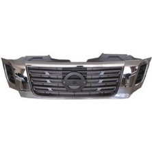 TŞT 2016 - 2018 Nissan Pıck Up Navara - Ön Panjur Iç - Dış Set Nikelaj Kaplamalı (Fpı) (Oem NO:623104JA0C)