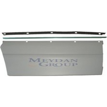 TŞT 1995 - 1998 Mercedes S Sl Class - W140 - Arka Kapı Bandı Sağ Gri Uzun Tip (Nikelajı Ile Birlikte) (Oem NO:1406907440)