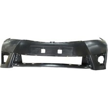 Tyg 2013 - 2016 Toyota Corolla NDE180 Ön Tampon Siyah (Panjursuz - Sensör Deliksiz(Çeki Demiri Kapaklı) (Tyg) (Oem NO:521190Z927)