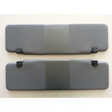 TŞT 2003 - 2007 Peugeot Boxer Güneşlik Gri Sağ - Sol Set 2 Parça