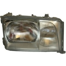Ayfar 1993 - 1995 Mercedes E Class W124 - Far Lambası Sağ Vakum Ayarlı - 5pinli (H4 - H3) (Ayfar) (Oem NO:1248209459)