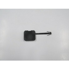 TŞT 2004 - 2011 Peugeot 407 Ön Tampon Çeki Demiri Kapağı Siyah (Oem NO:7414GG)