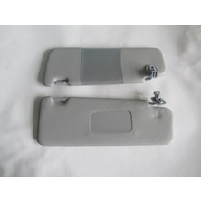 TŞT 2010 - 2017 Dacıa Duster Güneşlik Gri Sağ - Sol Set 2 Parça (Oem NO:6001546870)