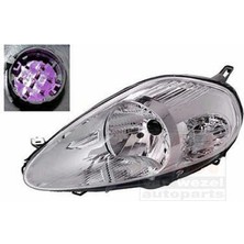 Depo Fiat Grande Punto 2008 Far Sağ Motorlu Mor Soketlı (Oem NO:51840989)