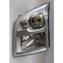 Ayfar 2007 - 2013 Ford Transit V347 Far Lambası Sol Elektrikli - Manuel Gri 7 Fişli (H4) (Ayfar) (Oem NO:1452504)