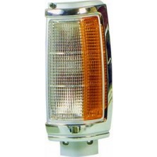 Depo L200 87 95 Sinyal Lambası Sol Nıkelajlı (Krom) 12V5W (Duy+Ampul) (Oem NO:MB527091)