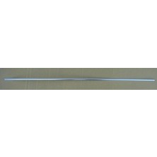 TŞT 1985 - 1995 Mercedes E Class W124 - Arka Kapı Dış Sıyırıcı Üst Nikelajı Sağ (Oem NO:1247350265)