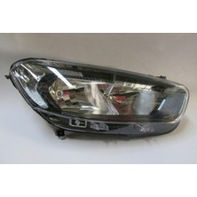 Ayfar 2014 - 2019 Ford Tourneo Courıer Far Lambası Sağ Elektrikli - Motorlu Siyah 9 Fişli (H7 - H15) (AYFAR) (Oem NO:1856025)
