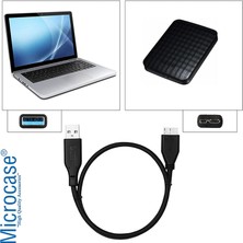 Microcase USB 3.0 Harici HDD Hard Disk Kablosu 30 cm Siyah - AL2612