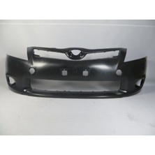 Tyg 2011 - 2012 Toyota Auris Ön Tampon Koyu Gri (Çeki Demiri Delikli - Sis Delikli) (Tüv) (Tyg) (Oem NO:521190Z904)