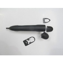 Hushan 2003 - 2008 Nissan Primera P12 Arka Kapı Dış Açma Kolu Sol Siyah (Boyanır Tip) (Hushan) (Oem NO:80642AV600)