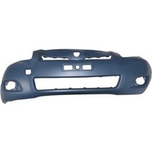 Tyg 2009 - 2011 Toyota Yaris Ön Tampon Siyah (Sis Delikli) (Tyg) (Oem NO:521190D908)
