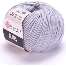 Spagetti Yarn Yarnart Jeans Açık Gri El Örgü Ipliği