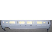 Tyg 1993 - 1995 Mercedes E Class W124 - Arka Tampon Koyu Gri (Bant Delikli Tyg) (Oem NO:1248802971)