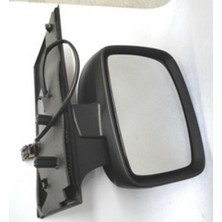 TŞT 2008 - 2012 Fiat Scudo Kapı Aynası Sağ Elektrikli - Isıtmalı Siyah 5fişli (Tw) (Oem NO:8153K7)